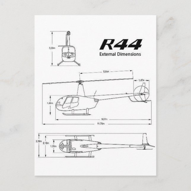 Postal R-44 Robinson (Anverso)