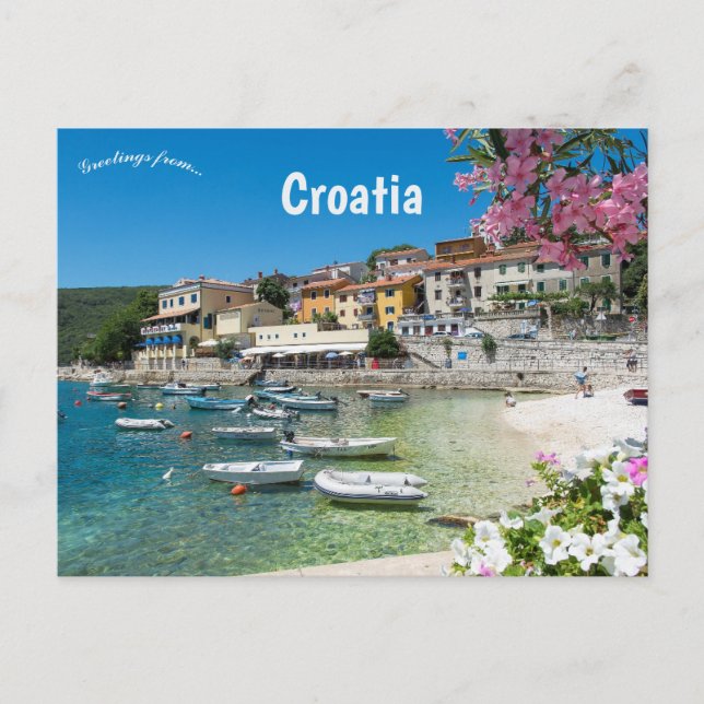 Postal Rabac Croacia (Anverso)