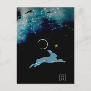Postal Rabbit Moon