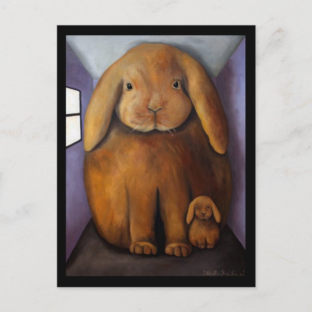 Postal Rabbits Den (Anverso)