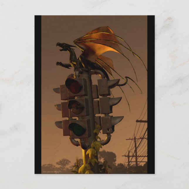 Postal Rabia vacía por J. Matthew Root (Anverso)