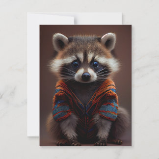 Postal Raccoon guapo