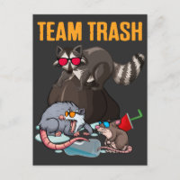 Raccoon Rat Trash Panda Garbage Animal Humor