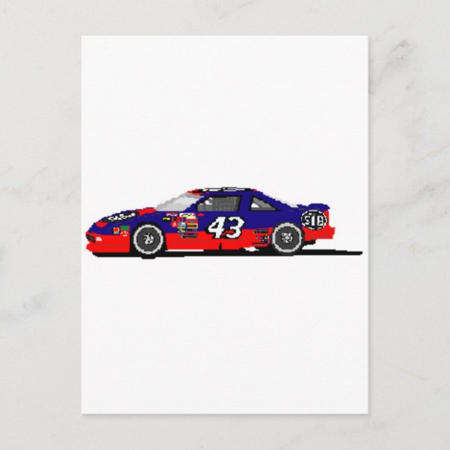 Postal Race Car (Anverso)