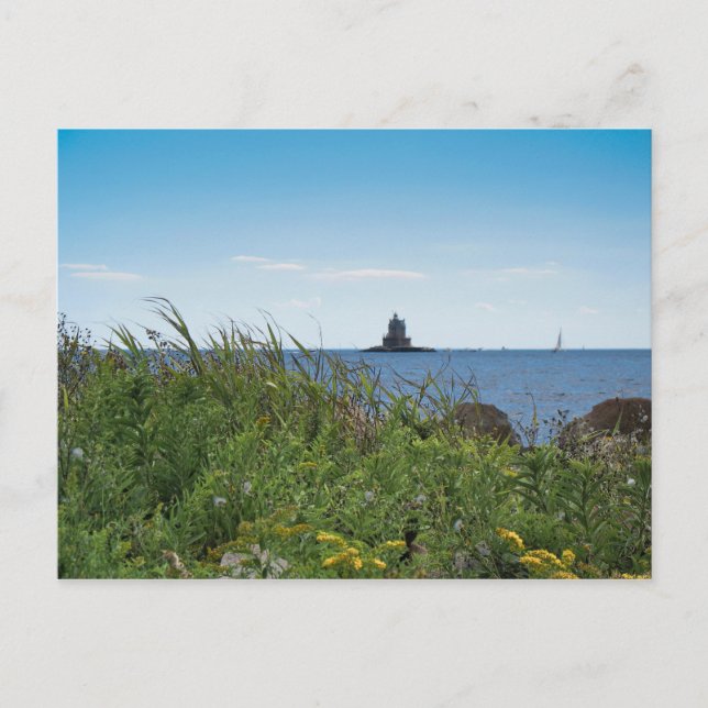 Postal Race Rock Light - Isla de los Pescadores, NY (Anverso)