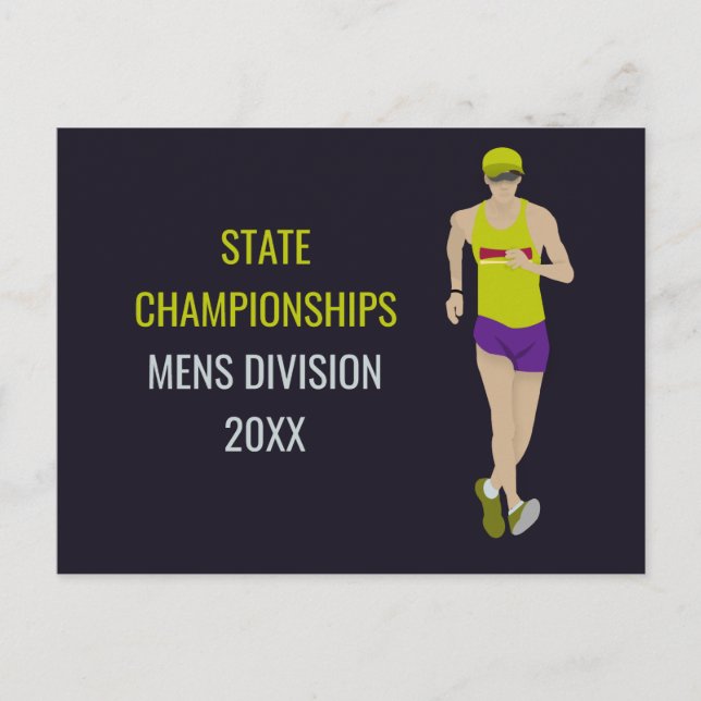 Postal Race Walking (Anverso)