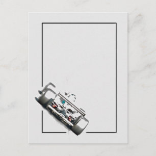 Postal Racer de rueda abierta