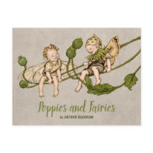 Rackham Poppies y hadas Shakespeare CC1258