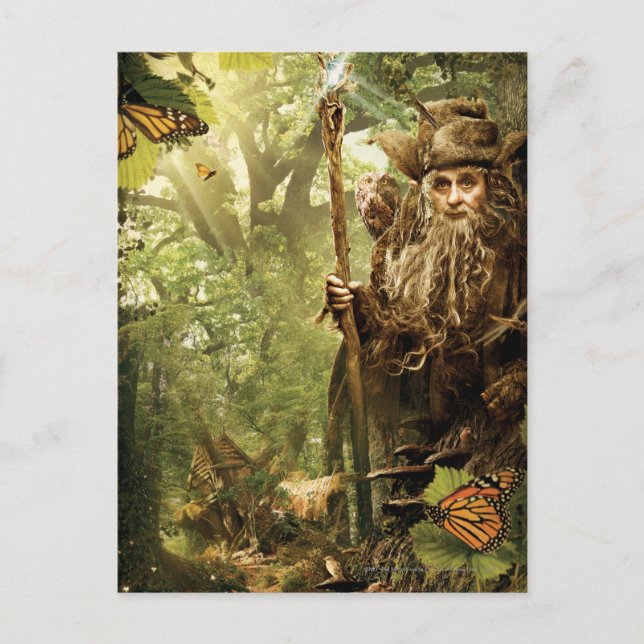 Postal RADAGAST™ en bosque (Anverso)