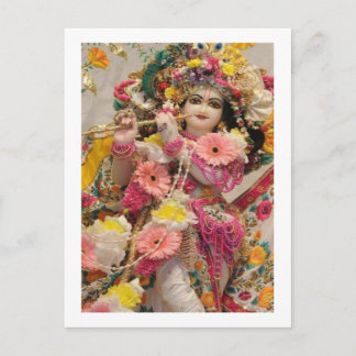 Postal Radha KRISHNA por amor, paz y prosperidad