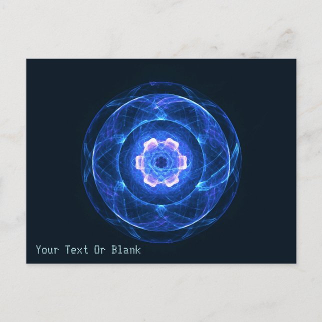 Postal Radiación de Cherenkov (Anverso)