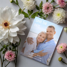 Postal Radiant Happy Photo Wedding Save the Date