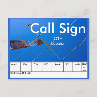 Postal Radio Amateur QSL