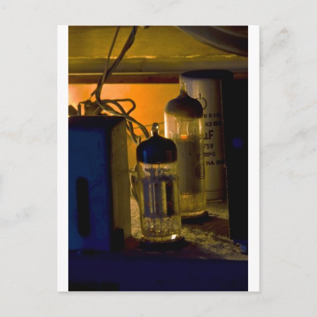 Postal radio antigua (Anverso)