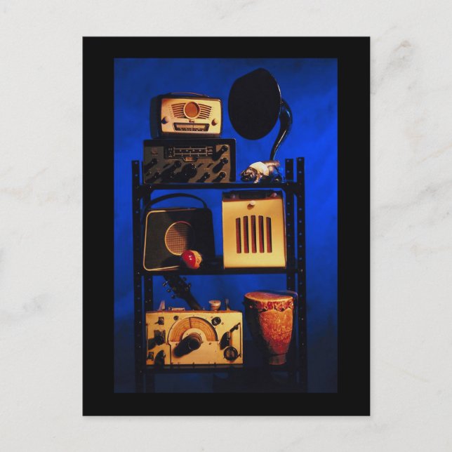 Postal Radio antigua (Anverso)