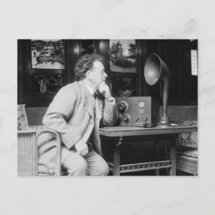 Postal Radio antigua, principios del siglo XX