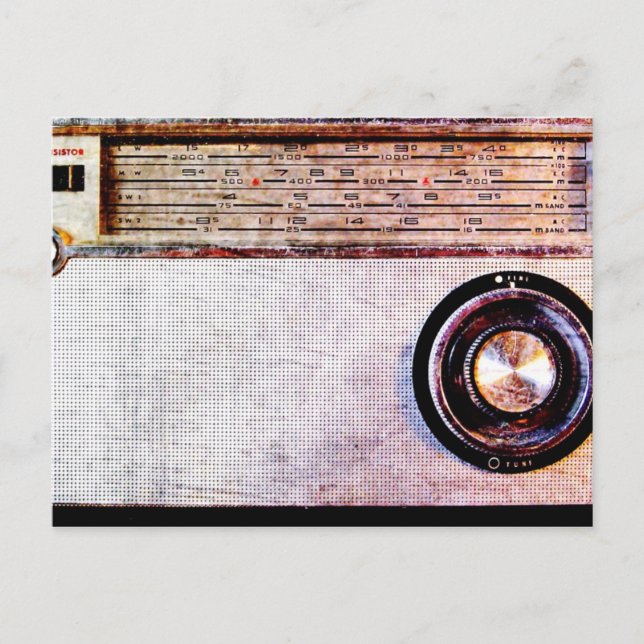 Postal Radio de los años 70 (Anverso)