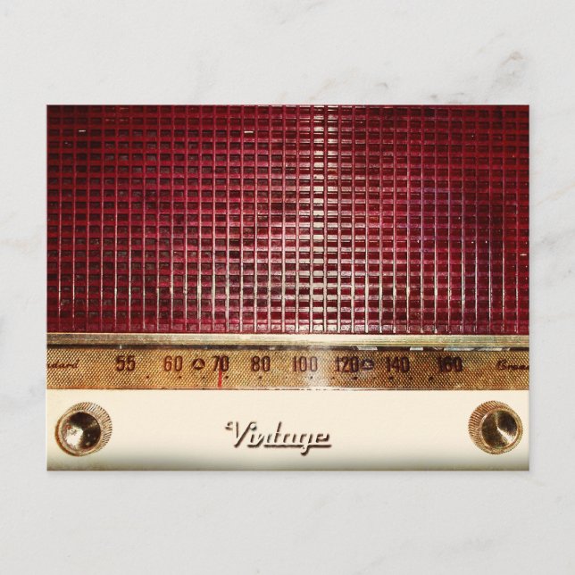 Postal Radio retro (Anverso)