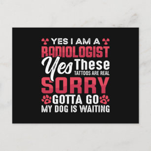 Postal Radiología Rad Tech Sí Soy Radiólogo Xray