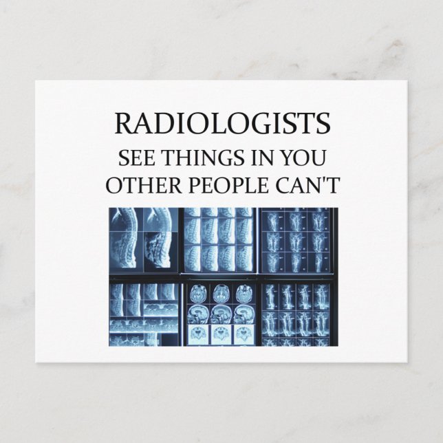 Postal Radiología RADIOLOGisT (Anverso)