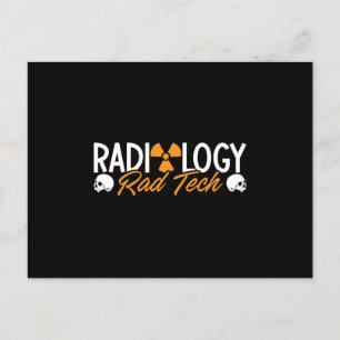 Postal Radiología Tecnóloga de Medicina Rad Tech Xray