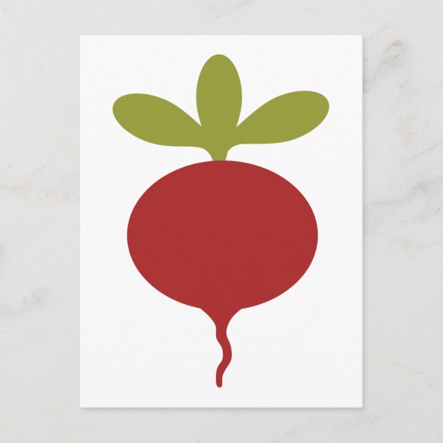 Postal Radish (Anverso)