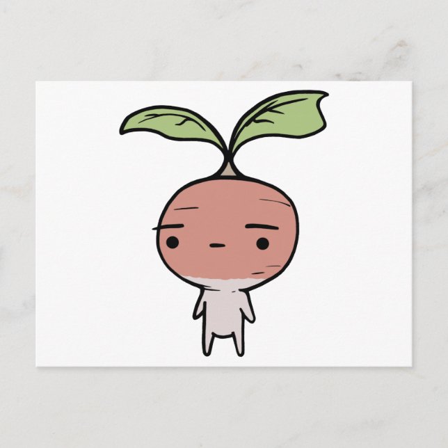 Postal Radish (Anverso)