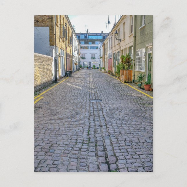 Postal Radley Mews, Kensington, London UK Postcard (Anverso)