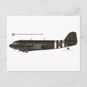 Postal RAF BBMF DC3 Dakota