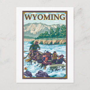 Postal Rafting White Water - Wyoming