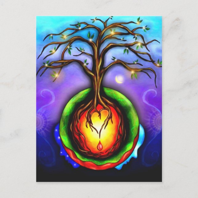 Postal Raíces (Anverso)