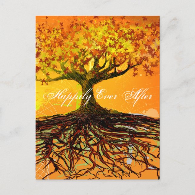 Postal Raíces de amor (Anverso)