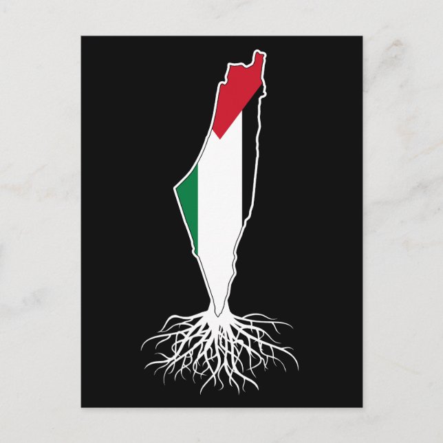 Postal Raíces de Palestina (Anverso)