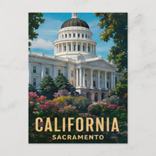 Postal Raíces Históricas de Sacramento California Estado