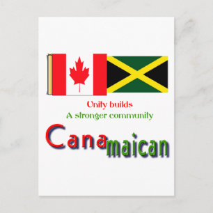 Postal raíces jamaicanas-canadienses