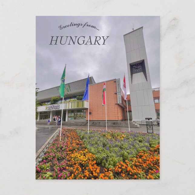 Postal Railway Station in Sopron Hungary (Anverso)