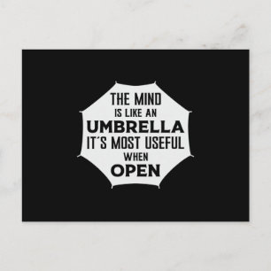 Postal Rain Cloud Umbrella Rainy Weather Weather Gift