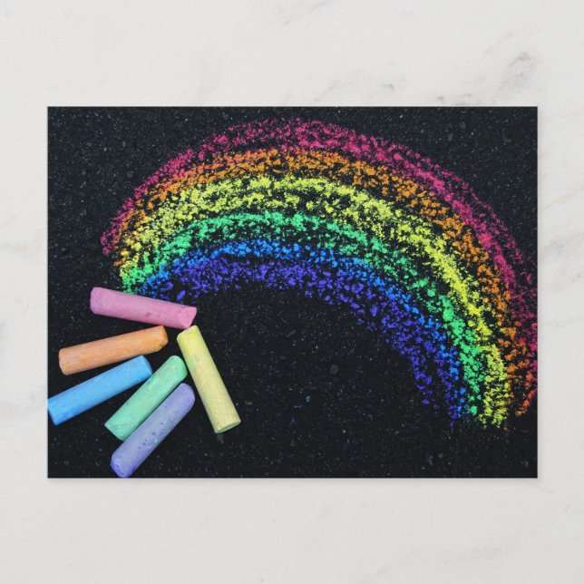 Postal Rainbow Chalk (Anverso)