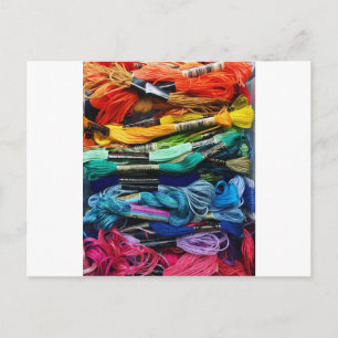 Postal Rainbow Embroidery Floss   Subprocesos   Coser