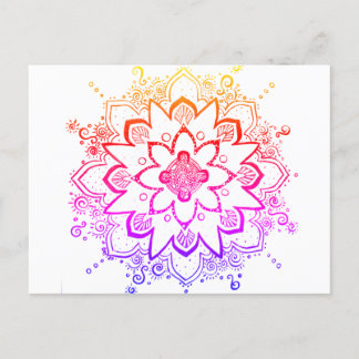 postal Rainbow Mandala