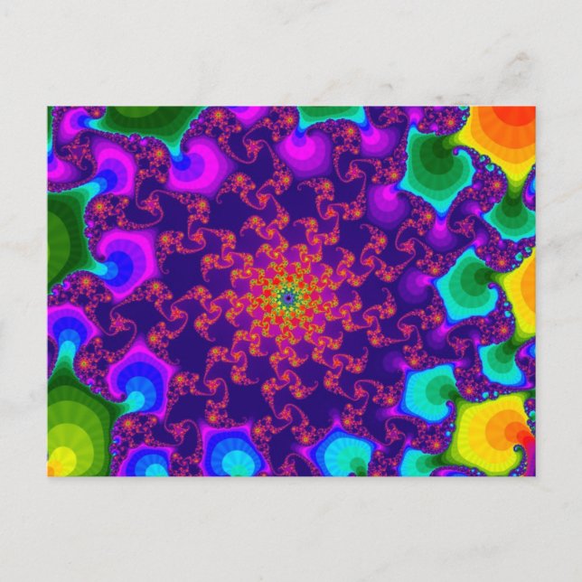 Postal Rainbow Marigold (Anverso)