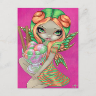 Postal "Rainbow Sherbet Fairy"