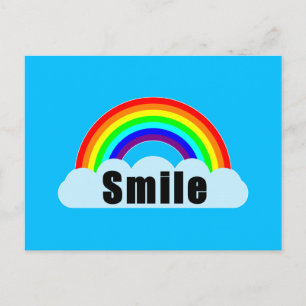 Postal RAINBOW - Sonrisa
