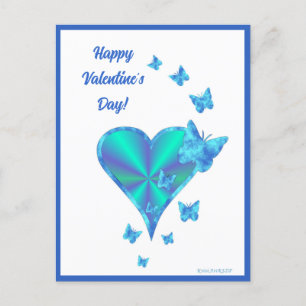 Postal Rainbowheart and Butfly