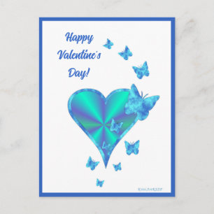 Postal Rainbowheart and Butfly