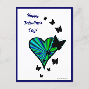 Postal Rainbowheart and Butfly