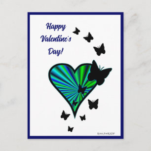 Postal Rainbowheart and Butfly