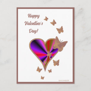 Postal Rainbowheart and Butfly