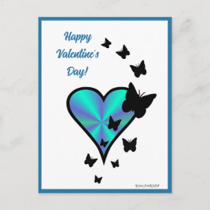 Postal Rainbowheart and Butfly