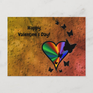 Postal Rainbowheart and Butfly